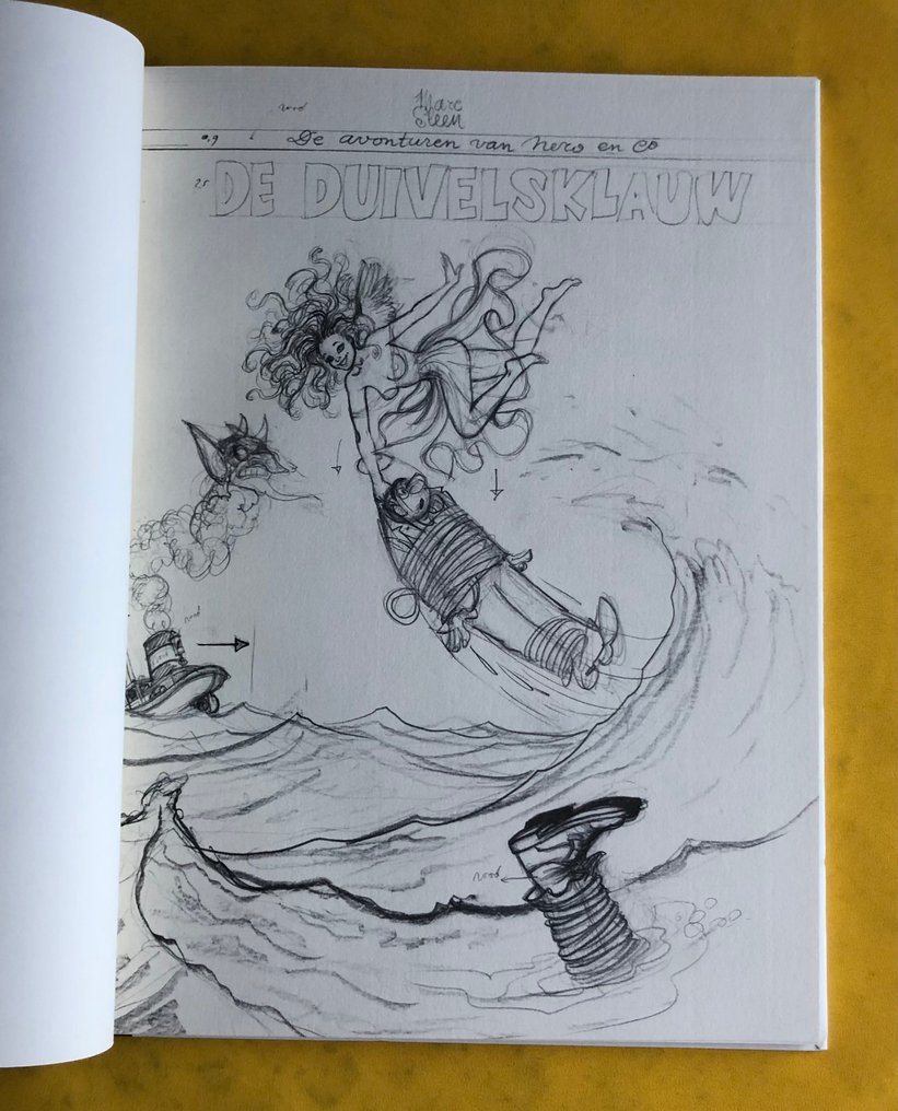 Nero - De duivelsklauw - Luxe hardcover op groot formaat - Hors commerce exemplaar - Oplage 19 ex. - 1 Album - Limited and numbered edition - 1998 #2.1