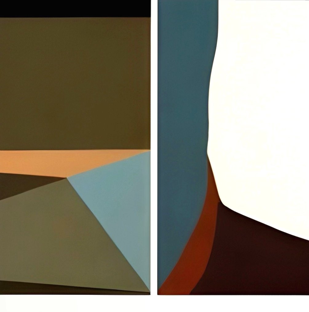 Jonathan Antony - Utopian # 1328.  XL NO RESERVE.   920 x 920 mm #1.0