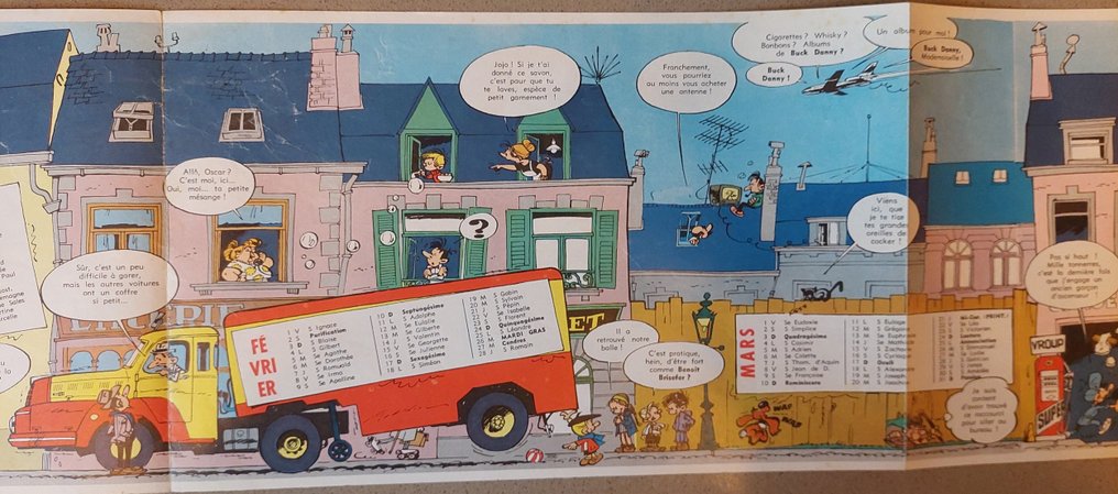 Spirou - 1 日历 - Spirou 街 - Dupuis - 1962 #3.2