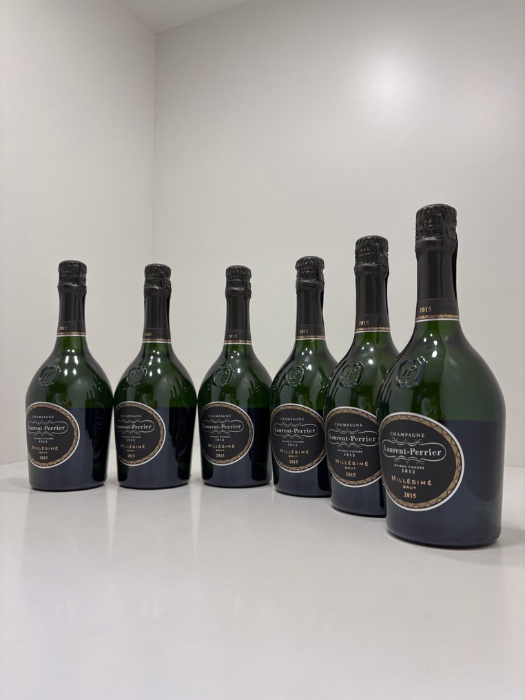 2015 Laurent-Perrier, Laurent-Perrier Millésimé 2015 - Champagne Millésime - 6 Fles (0,75 liter) #2.1