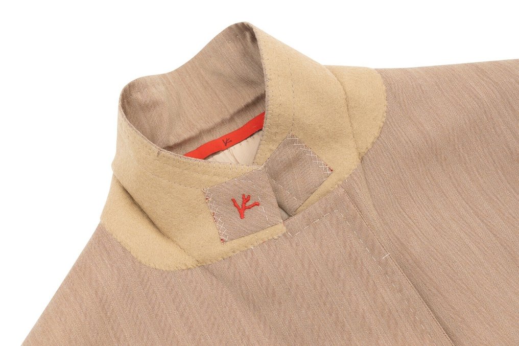 RRP 5600€ ISAIA NAPOLI Beige Solaro Hand-Sewn Suit Fine Wool - 46 IT - Ανδρικό κοστούμι - New with tags #4.3