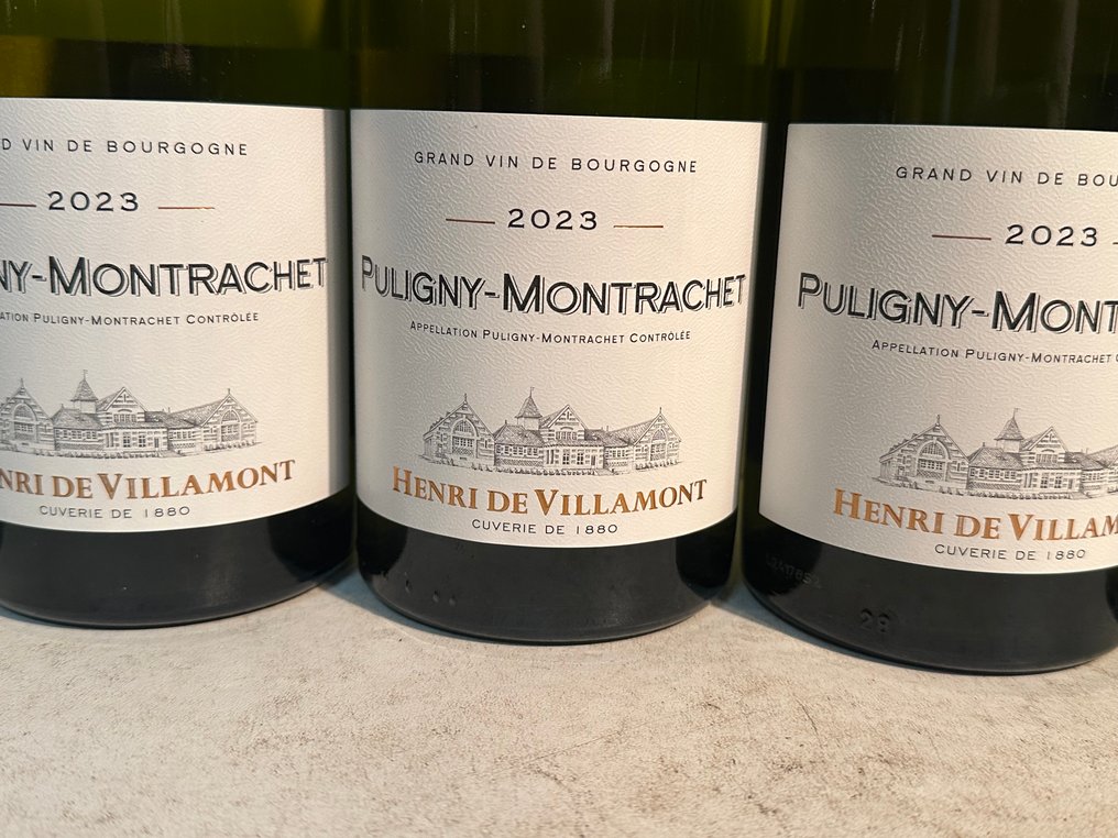 2023 Puligny-Montrachet - Henri de Villamont - 勃艮第 - 6 Bottles (0.75L) #2.1