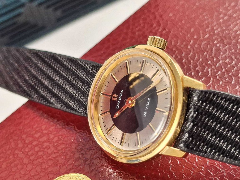 Omega - De Ville - Ref.515.007 - Cal.620  - 18k GP Two Tone Dial - Tool 101 - Ingen mindstepris - Kvinder - 1960-1969  #3.2
