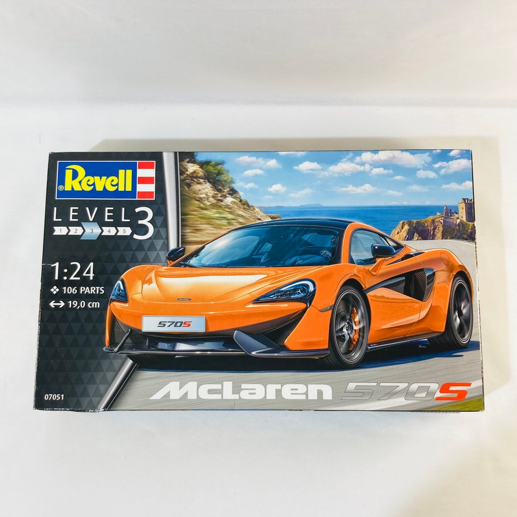Revell 1:24 - 模型工具 - McLaren 570S LEVEL 3 - 07051 第一版 #1.0