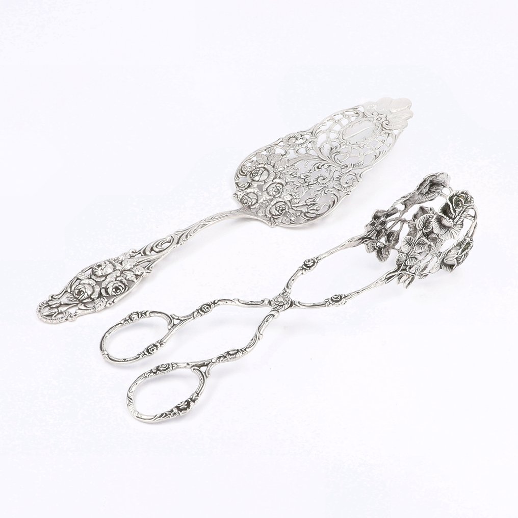 Christoph Widmann - Koektang - Paletta per servire i dolci (2) - .835 argento - 1950-1960 #1.0