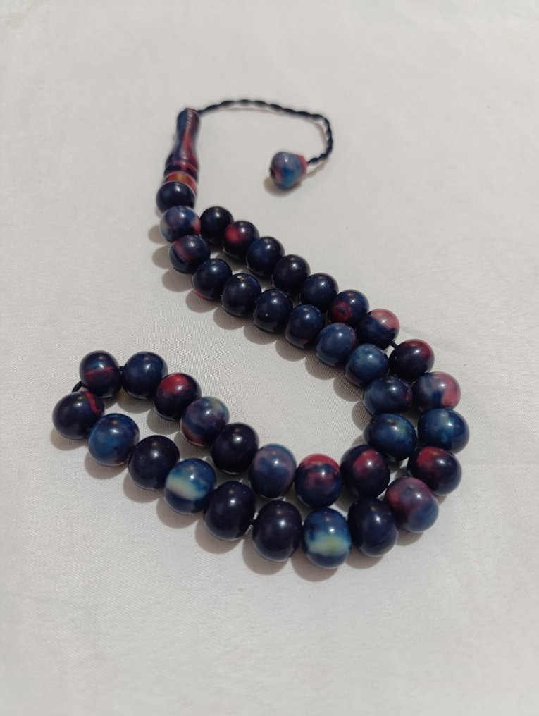 Rosenkranz - Bernstein - 1970-1980 - Seltene Gebetskette Rosenkranz #4.3