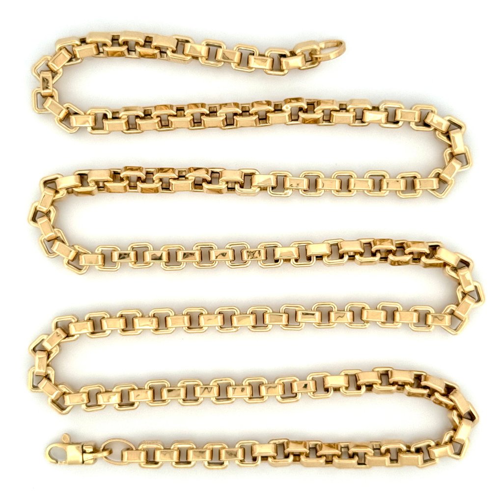 Handmade - 项链 - 22 g - 18K包金 黄金 #3.2