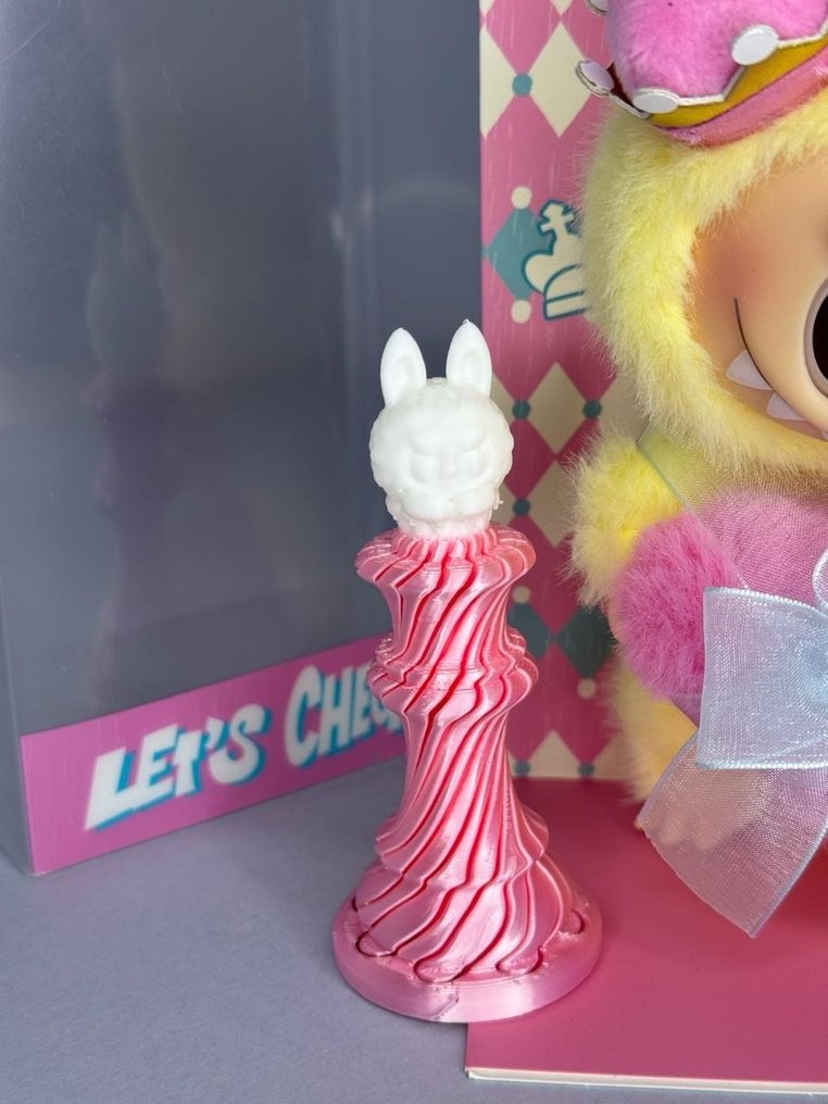 Pop Mart - Plush toy Labubu The Monsters Let's Checkmate Queen - 2020+ - China #4.3