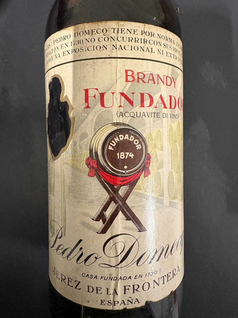 Pedro Domecq - Carlos I, Fundador - b. 1970s - 75厘升 - 6 瓶 #2.1