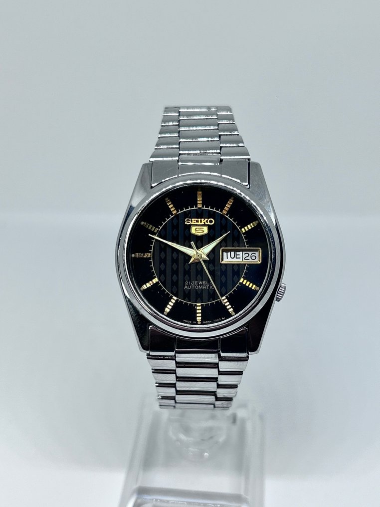 Seiko - Seiko 5 Automatic Day-Date - No Reserve Price - 7009-9271 - Men - 1970-1979  #3.2