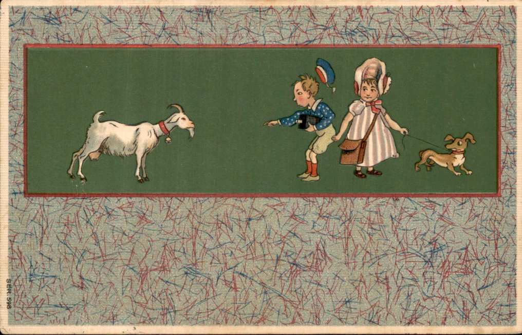 Dyr, Schaap / Schapen - Får / Geder - Postkort (127) - 1900-1970 #2.1