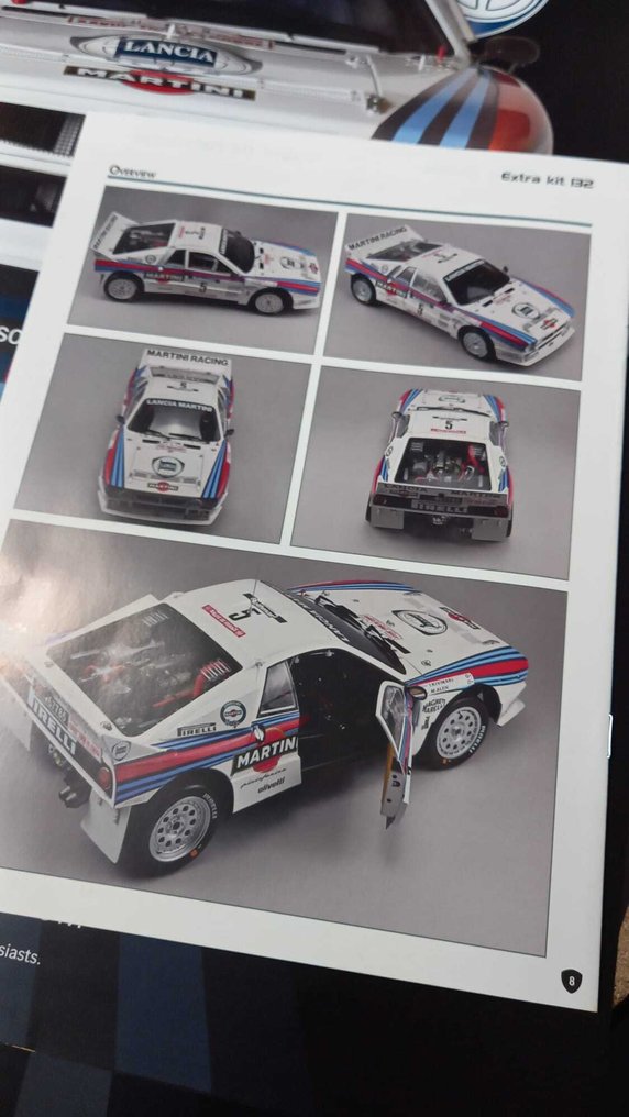 IXO 1:8 - Model car - Lancia 037 Rally Course full kits #2.1