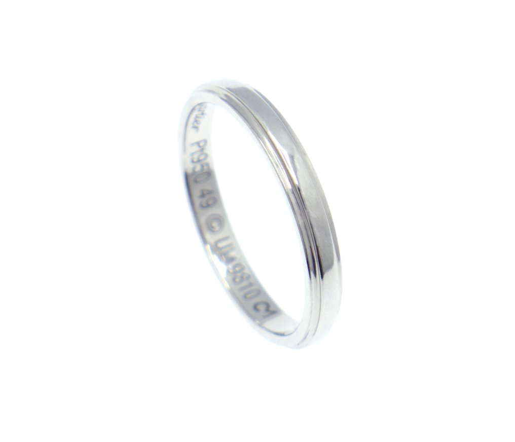 Cartier - Δαχτυλίδι - Cartier d'Amour Wedding Band Ring Pt950 Πλατίνα #1.0