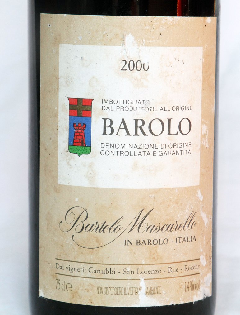 2000 Bartolo Mascarello - Μπαρόλο - 1 Φιάλη (0,75L) #1.0