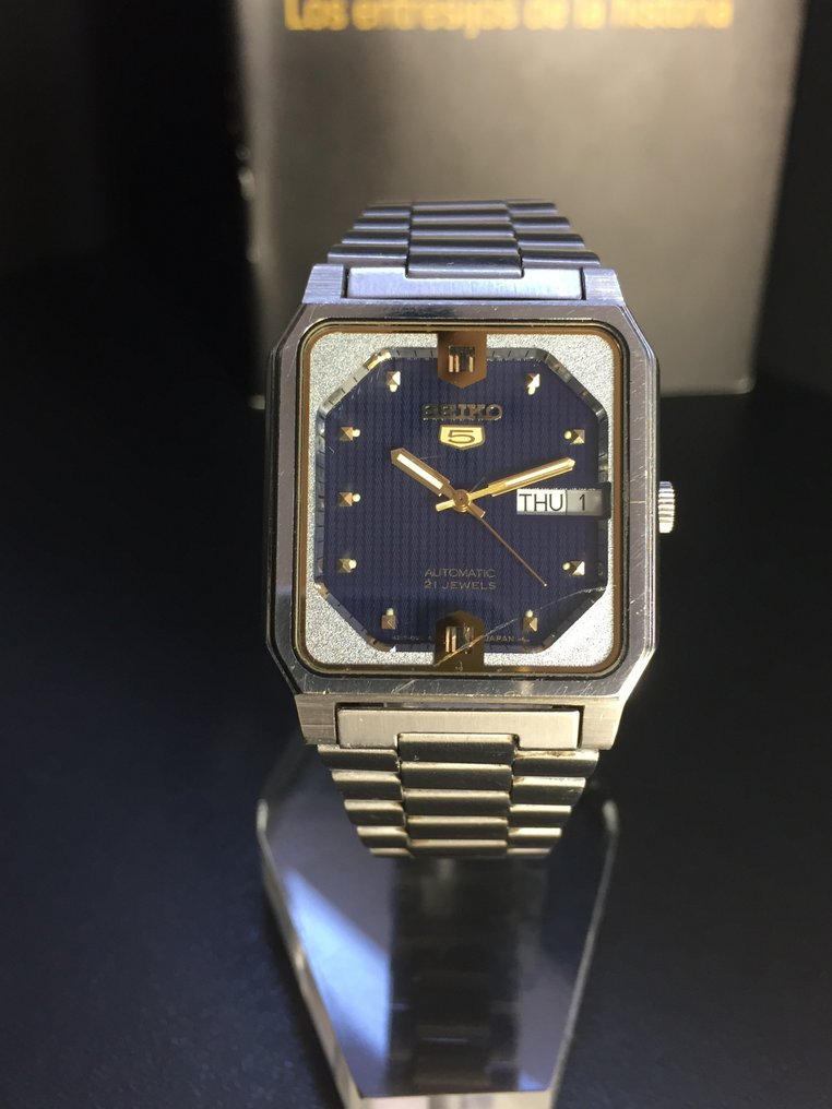 Seiko - Square 5 Automatic Day/Date - No reserve price - Ref. 4217-509A - Unisex - 1987 #3.2