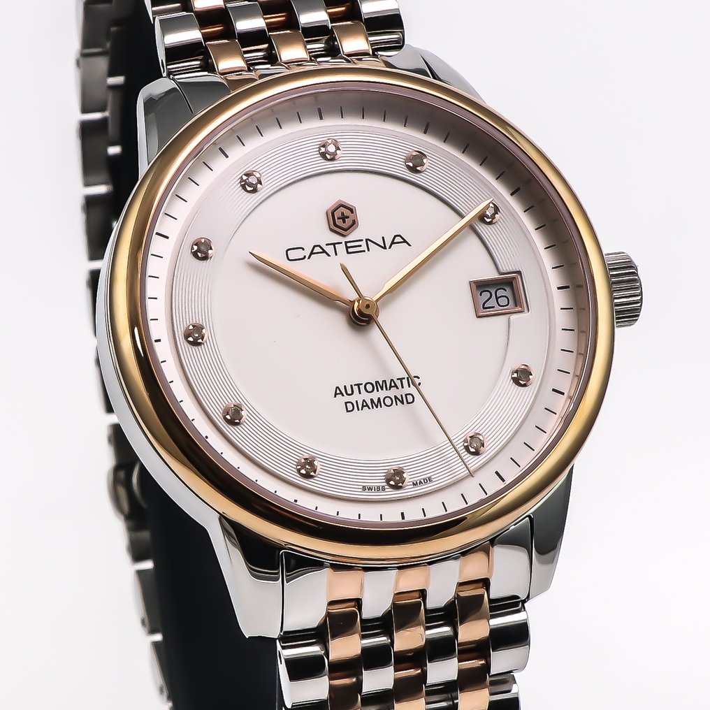 Catena - Automatic Diamond Swiss Watch - CAD028-2BM - χωρίς τιμή ασφαλείας - Άνδρες - 2010-2020 #1.0