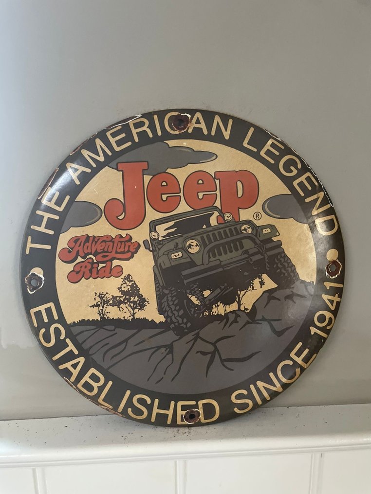 Jeep - Jeep - Emaljeplade - Emalje #1.0