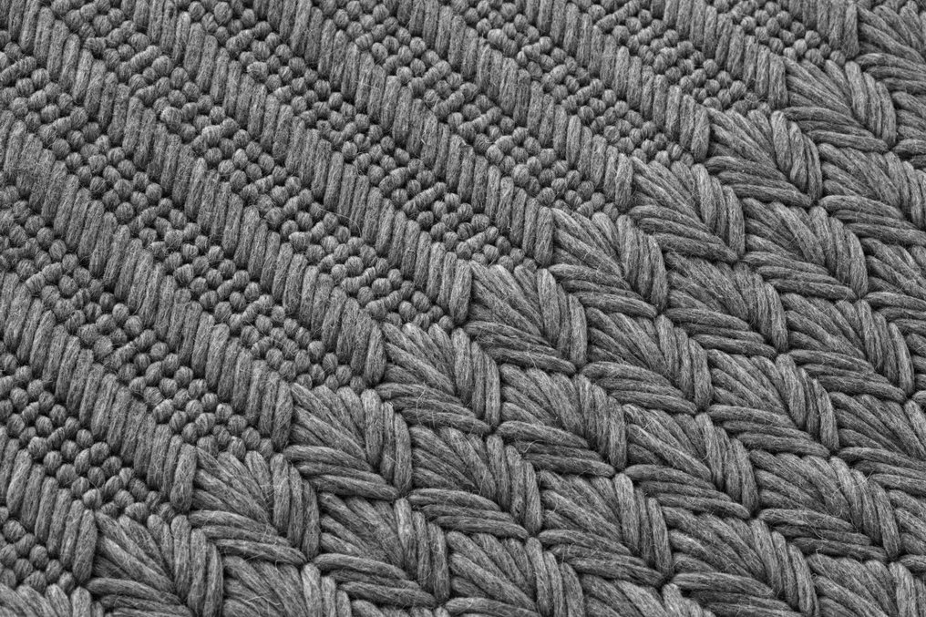 GAN Rugs - Charlotte Lancelot - Χαλί - 175 cm - 235 cm - Χαλί Charcoal Chaddar #3.2