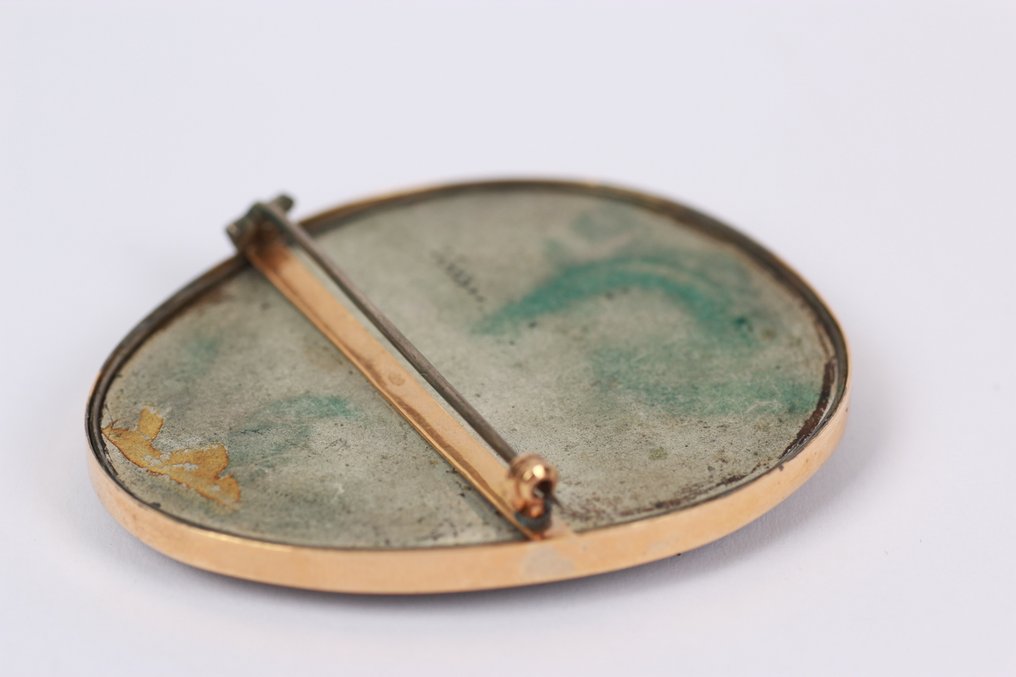 胸针 - 18K包金 黄金 #4.3