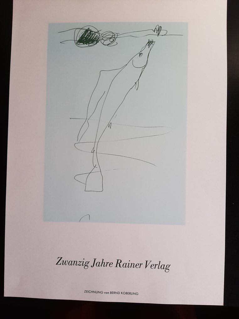 Rainer Pretzell (HG..) - 20 Jahre Rainer Verlag - Mappe mit 32 Plakaten in Offsetdruck #2.1