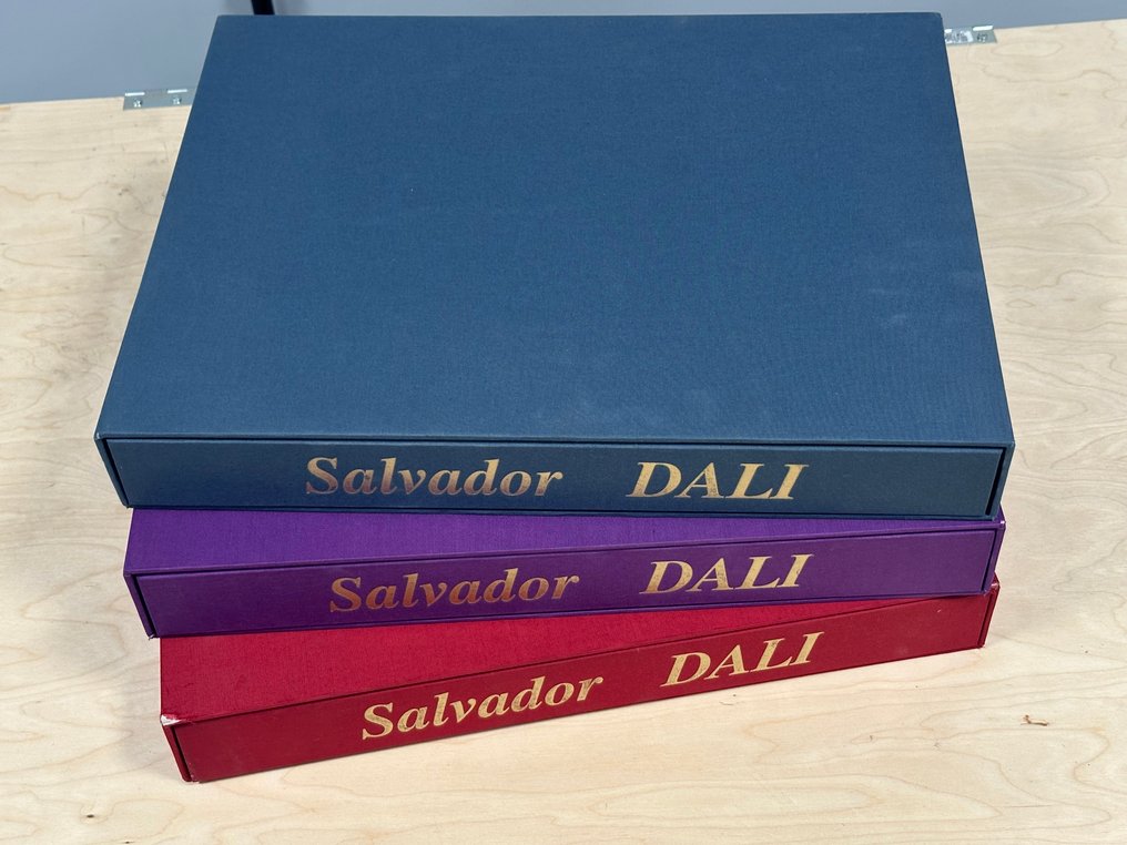 Salvador Dali (1904-1989) - The Divine Comedy - complete lithograph collection - 100 lithographs #1.0