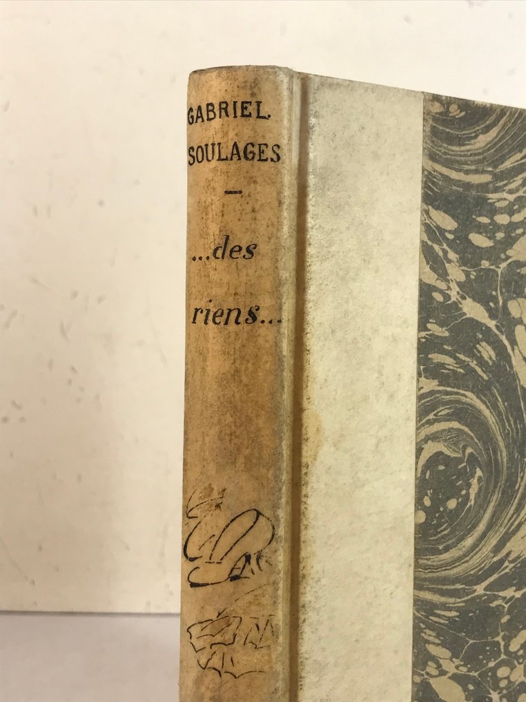 Gabriel Soulages / Carlègle - Des riens... [Reliure de Bonneau] - 1926 #2.1