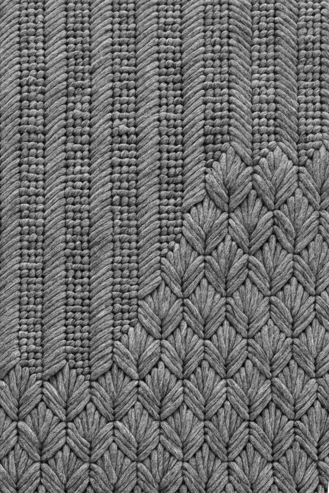 GAN Rugs - Charlotte Lancelot - Χαλί - 175 cm - 235 cm - Χαλί Charcoal Chaddar #4.3