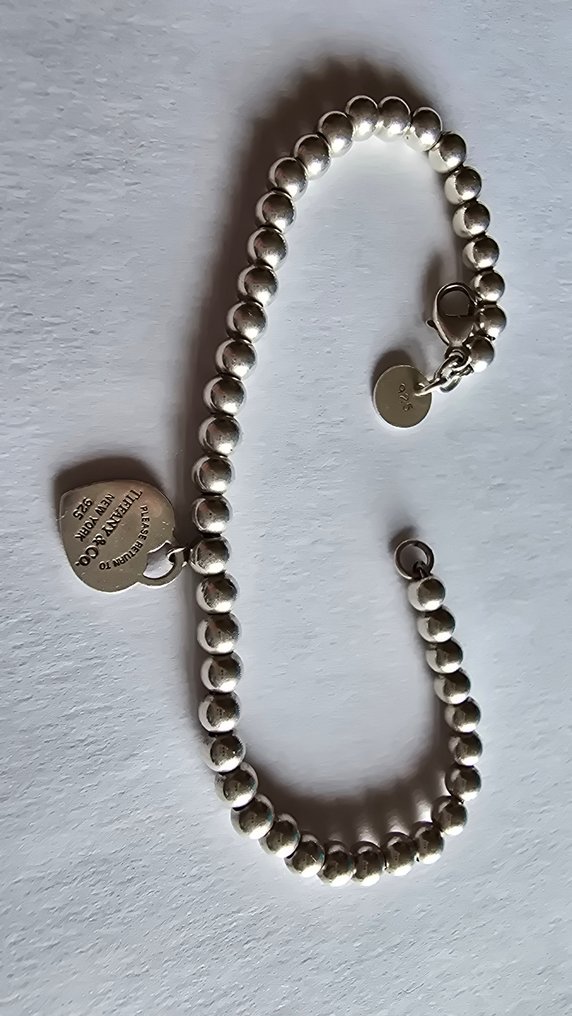 Zonder minimumprijs - Tiffany & Co. - Armband - Return to Tiffany Zilver #1.0