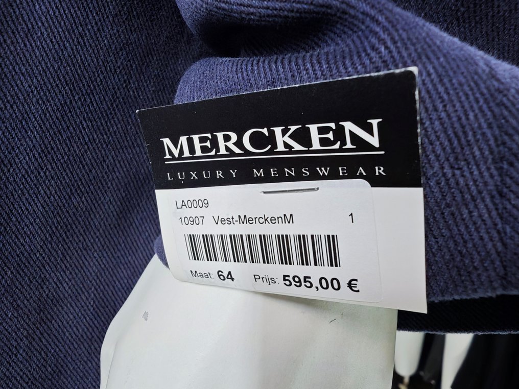 Mercken - NEW, Size 64 (Winter Edition) - 西装外套 - 带标签的新品 #2.1