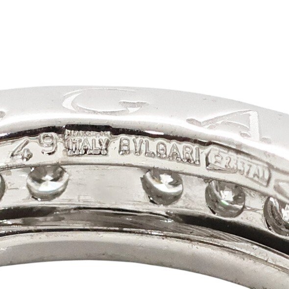 Bvlgari - 戒指 - B.zero 1 - 18 克拉 白金 - pavé diamonds #3.2