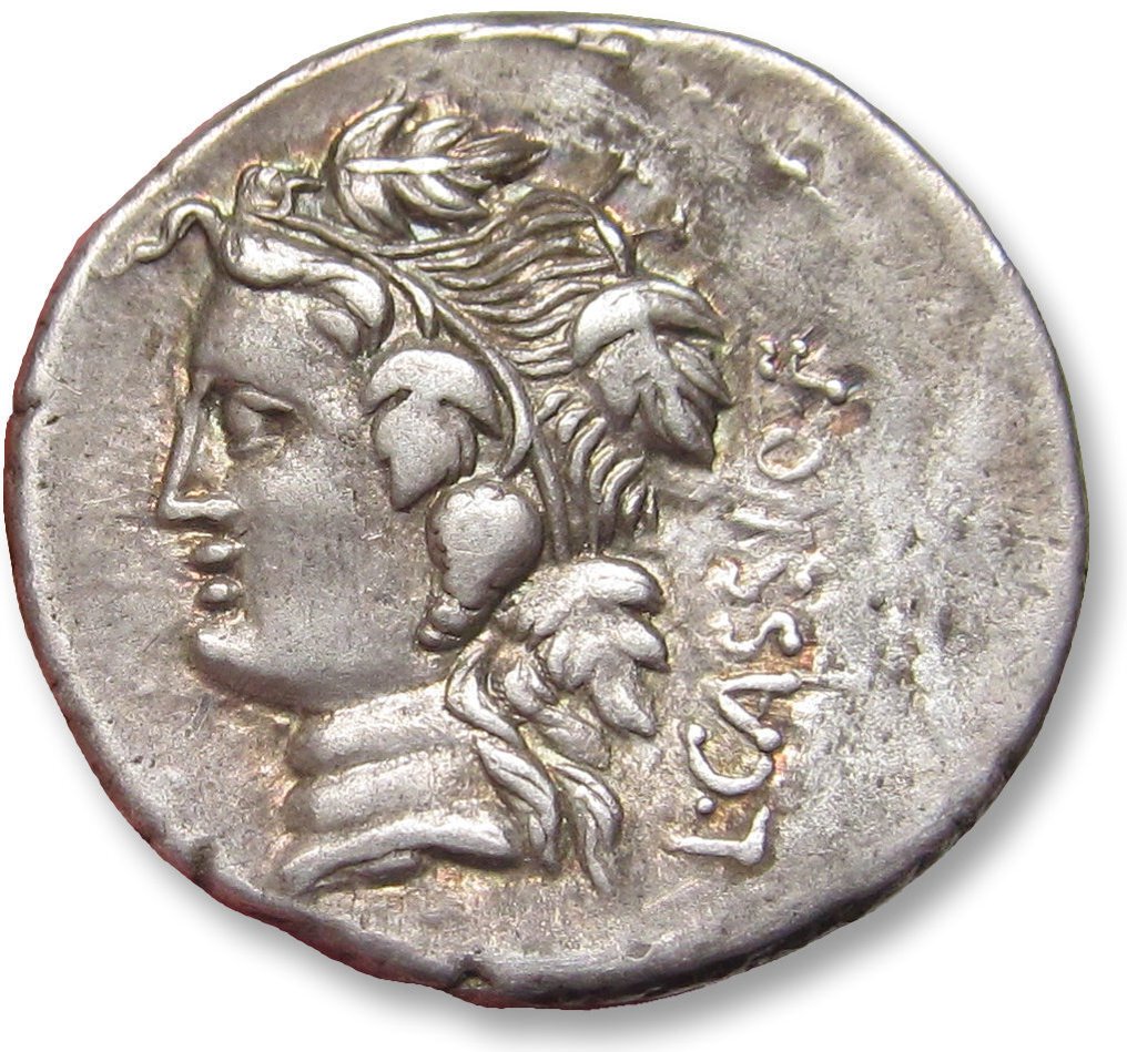 Repubblica romana Denarius L. Cassius Longinus. Rome 78 B.C. #1.0