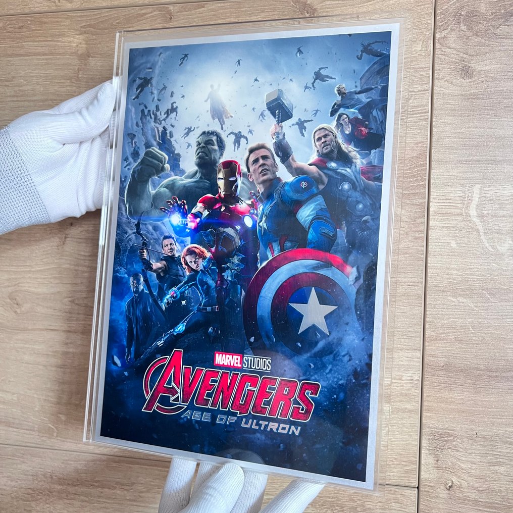 Niue. 2 Dollars Niue 2025 – Marvel – Avengers: Age of Ultron – 1.5 oz Silver Coin .999 – Proof Colorized Foil – #1.0