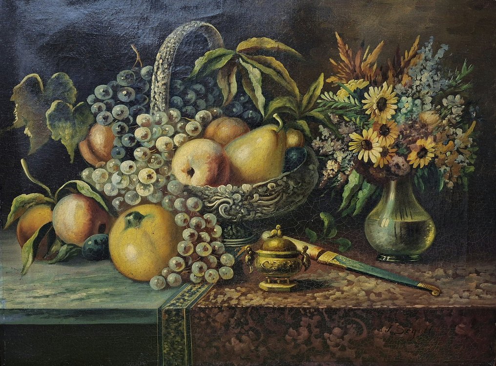Julius Segall (1860-1925), Attributed to - Natura Morta #1.0