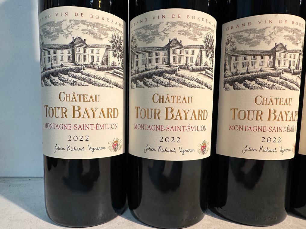 2022 Chateau Tour Bayard - 蒙塔涅-圣埃美隆 - 6 Bottles (0.75L) #1.0