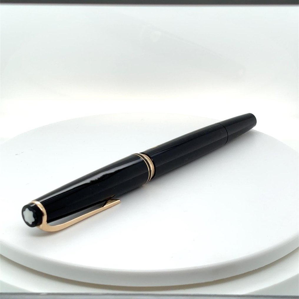 Montblanc - 1960´s Nº 22 - 585 Gold Nib F Polished in New Conditions * No Reserve Price * Gift Set - Zonder Minimumprijs - Vulpen #2.1