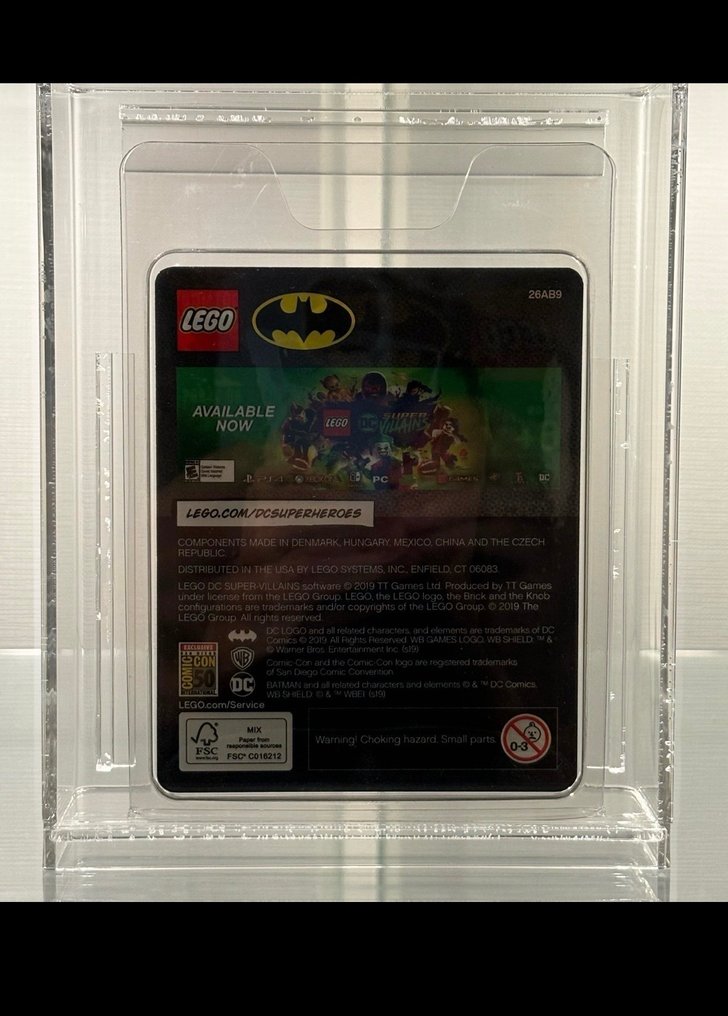 LEGO Minifigure - comcon059-1 - Minifigures, SDCC, Super Heroes - LEGO Comic-Con 2019 Zebra Batman Minifiguur (DC) –Nieuw #3.2