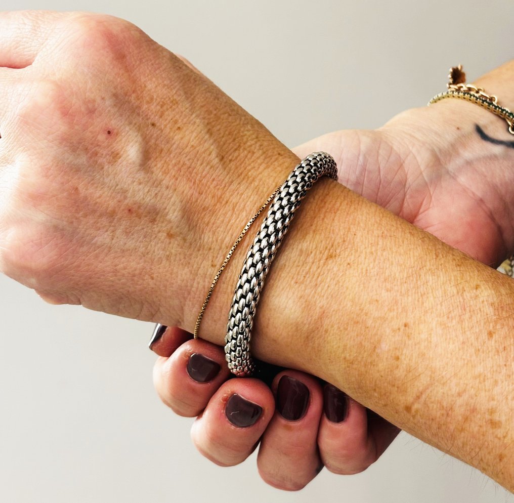 Fope - 手镯 - Kaleida - 18K包金 白金 #2.1