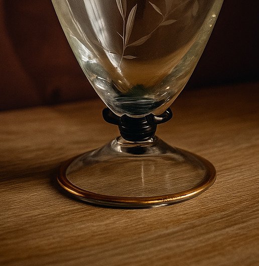 Derítőedény - Üveg - Art Nouveau #4.3