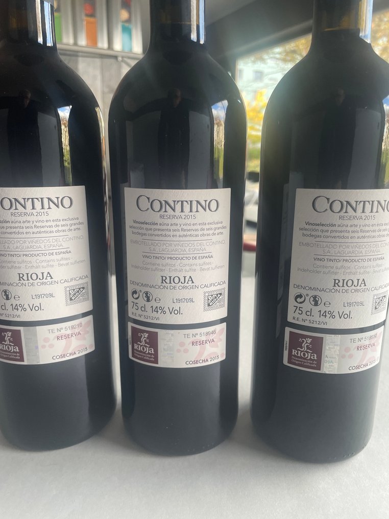 2015 Contino - Thyssen Collection - Rioja Reserva, DOC - 3 Bottles (0.75L) #1.0