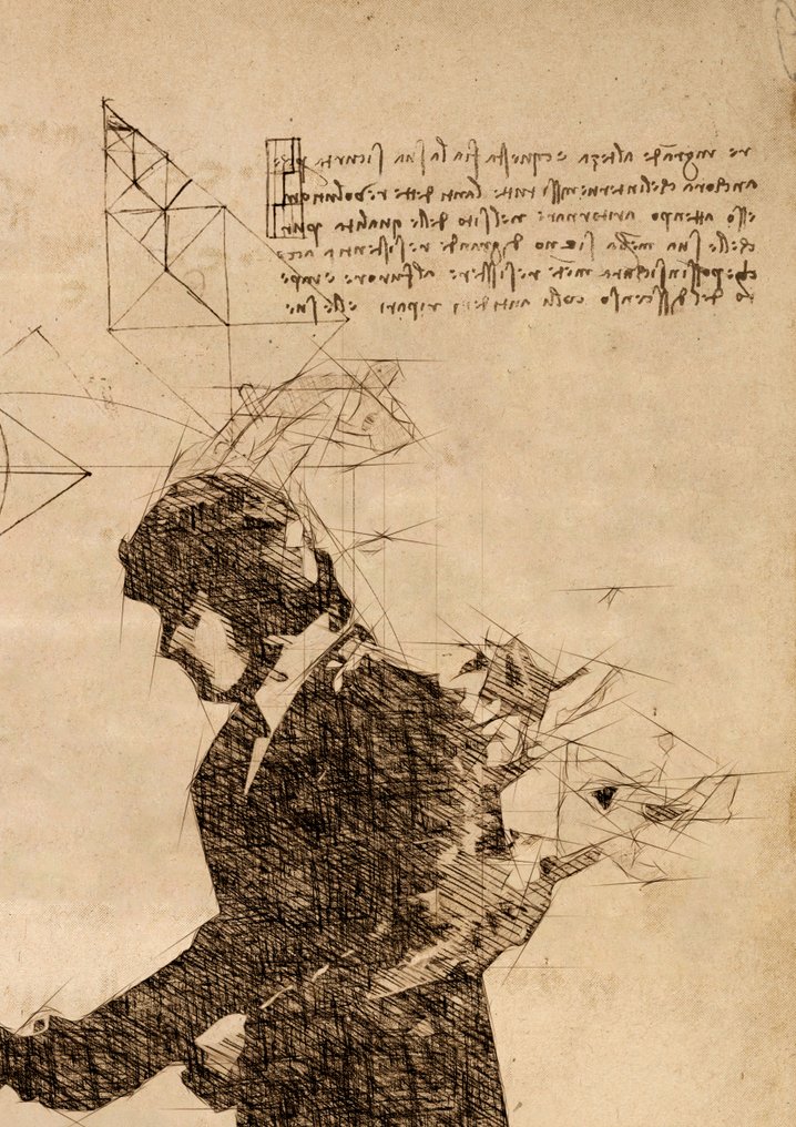 Pink Floyd - By artist Andrea Boriani - DaVinci edition - High Quality Giclee Art - 2/20 #2.1