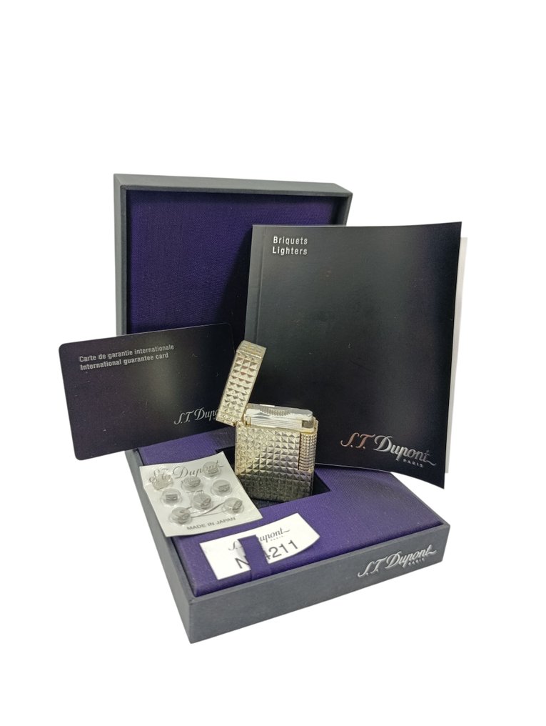 S.T. Dupont - Line 1 - Pocket lighter - Silverplate #1.0
