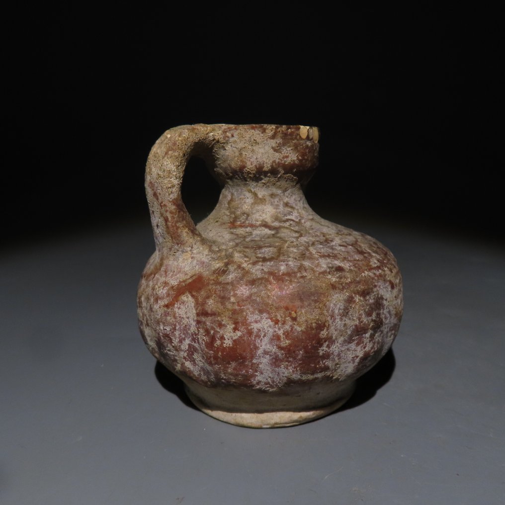 Αρχαία Ρωμαϊκή Κεραμικό Αμφορέας. 1ος-3ος αιώνας μ.Χ. Ύψος 6,5 εκ. #4.3