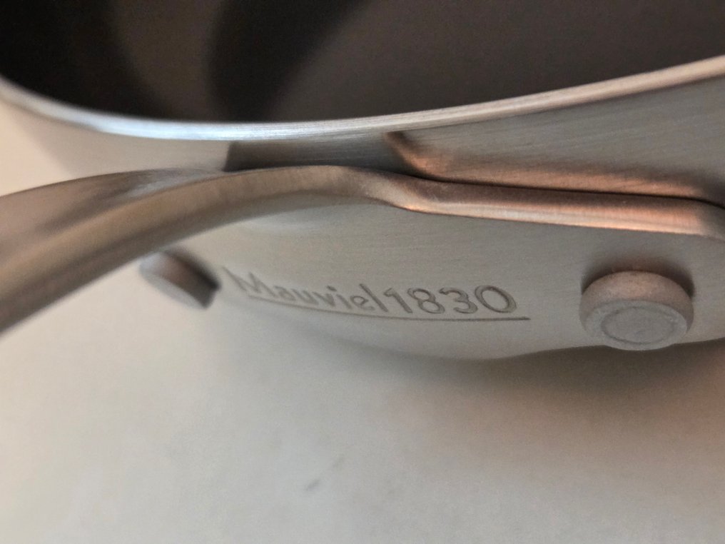 Mauviel - 砂锅 -  Mauviel 1830 煎炒锅 24 厘米 - 钢, 铝 #3.2