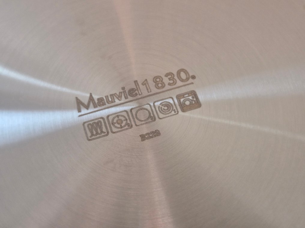 Mauviel - 砂锅 -  Mauviel 1830 烤盘 28 厘米 - 钢, 铝 #4.3