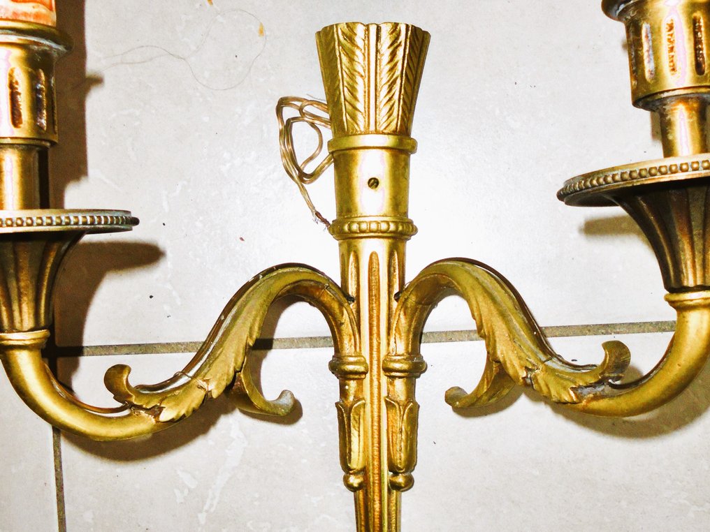 壁灯 (2) - 青铜镀金 - 双层贴花 Empire #1.0