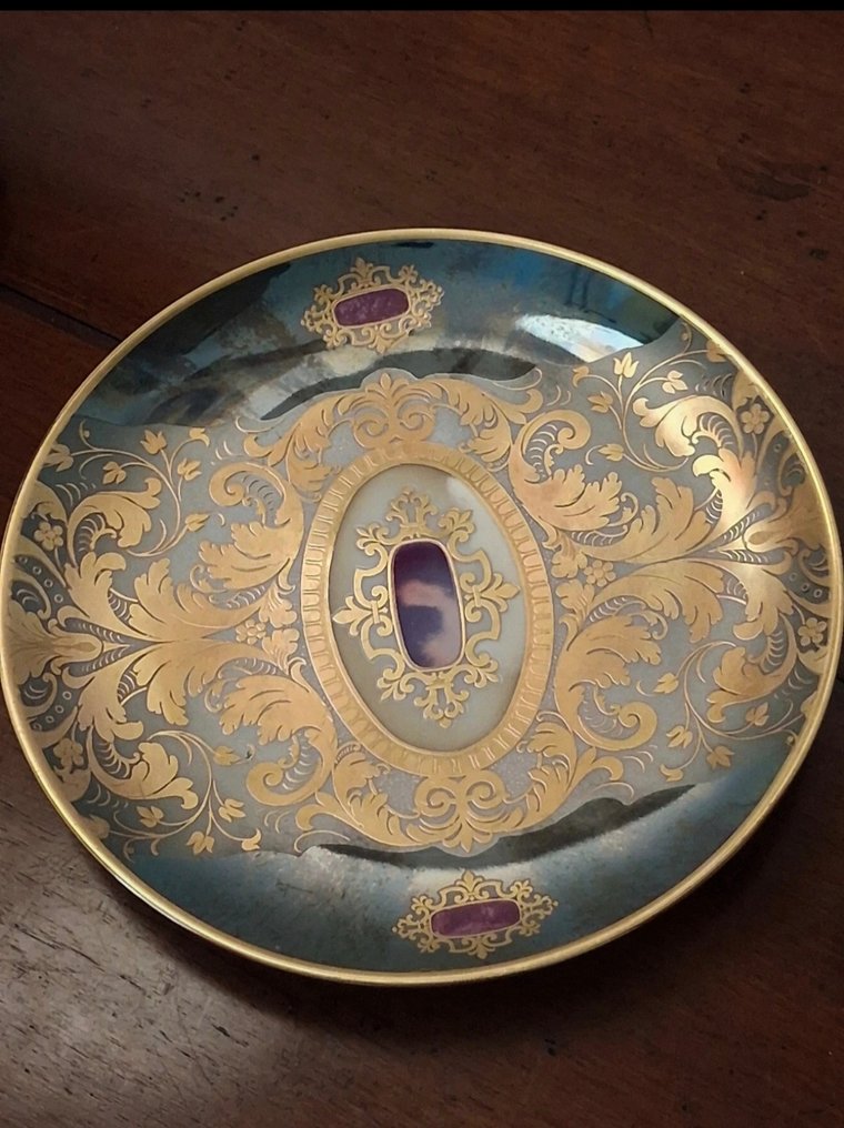 Arte Morbelli - Piatto - Oro 24 kt #1.0