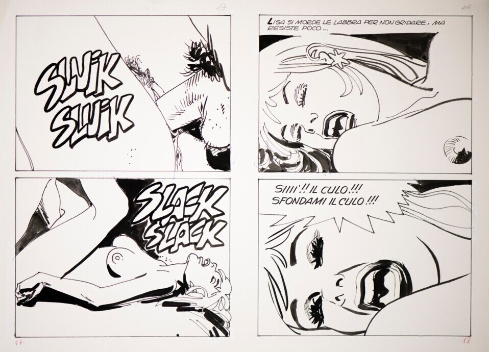 Gustavo Trigo - 30 Original page - La Signora che non voleva ma... #1.0