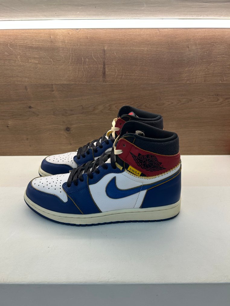 Air Jordan - Union x Jordan 1 Retro High LA Blue Storm - 運動鞋 - 尺寸: EU 43 #1.0