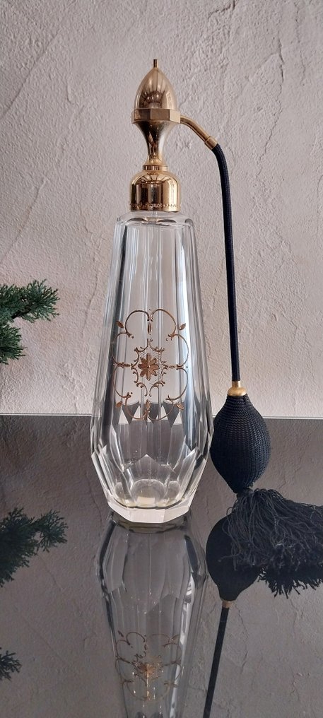 Marcel Franck - Perfume bottle - Gilt brass - Giant vaporizer 37 cm #1.0