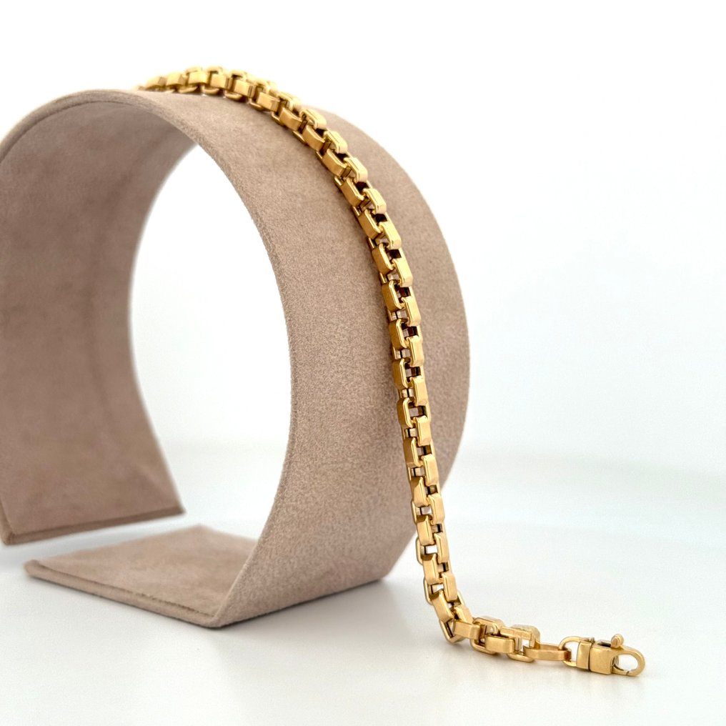 χωρίς τιμή ασφαλείας - Handmade - Βραχιόλι - 8.4 g - 18 καράτια Κίτρινο χρυσό #1.0